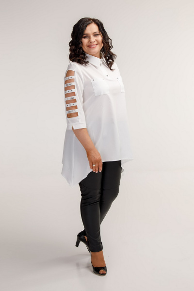 Блуза Belinga 5010 белый - фото 1