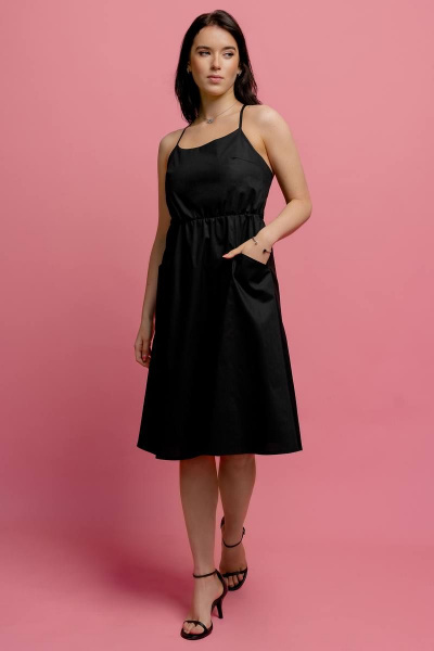 Платье JRSy 2312 черный - фото 2