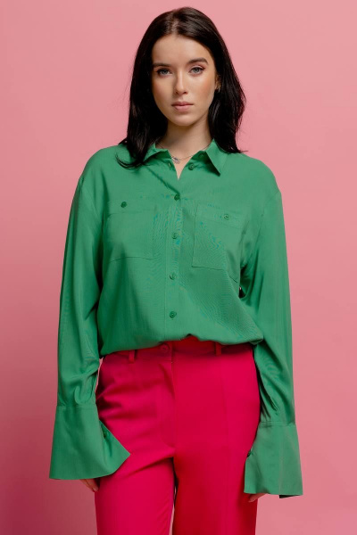 Блуза JRSy 2138 зелень - фото 1
