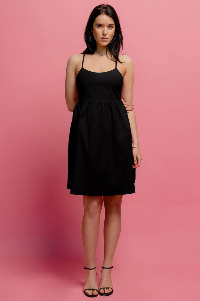 Платье JRSy 2313 черный - фото 1