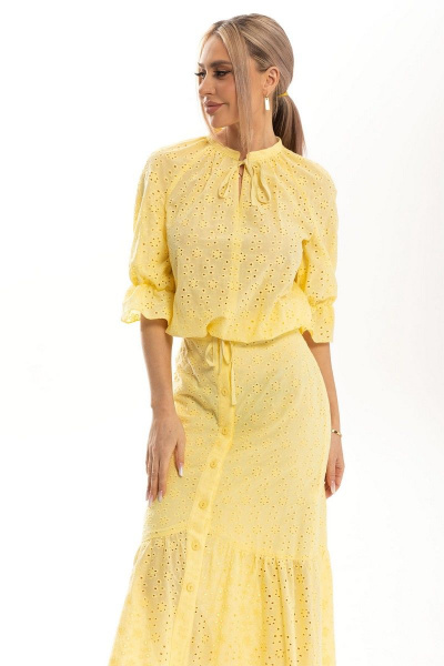 Блуза, юбка Golden Valley 6541 желтый - фото 4