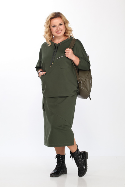 Туника, юбка Lady Secret 1593 зеленый - фото 2