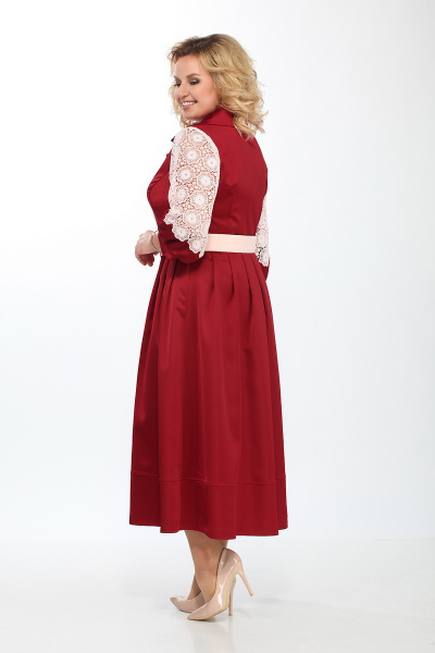 Платье Lady Secret 3595 красный - фото 2