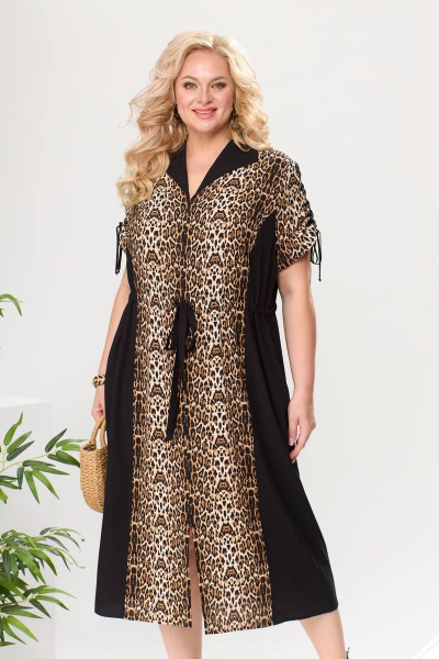 Платье Romanovich Style 1-2531 леопард - фото 3