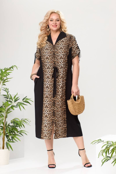 Платье Romanovich Style 1-2531 леопард - фото 11