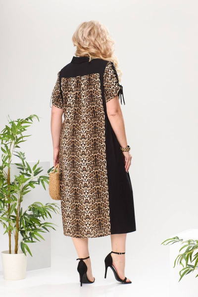 Платье Romanovich Style 1-2531 леопард - фото 8