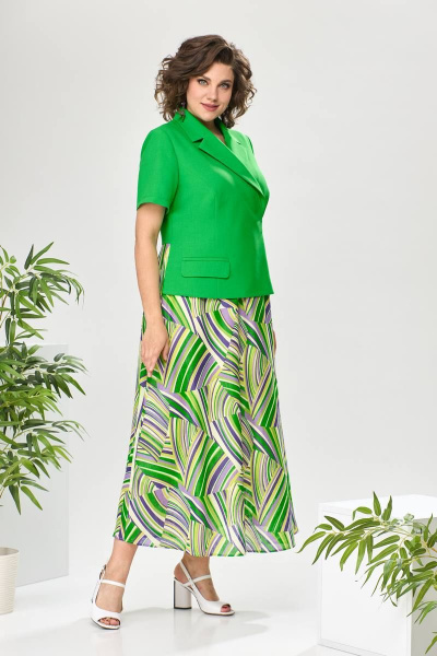 Платье Romanovich Style 1-2468К зеленый - фото 2