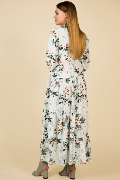 Платье Teffi Style L-1397 мята_2 - фото 3
