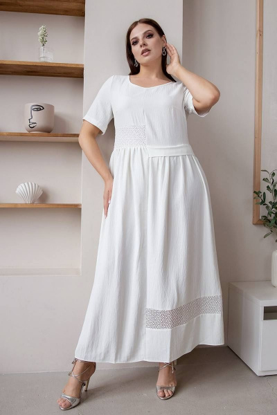 Платье ASV 2401 белый - фото 1
