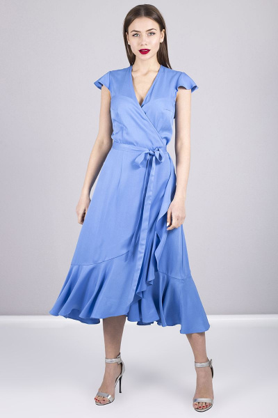Платье MURMUR 10031 голубой - фото 1