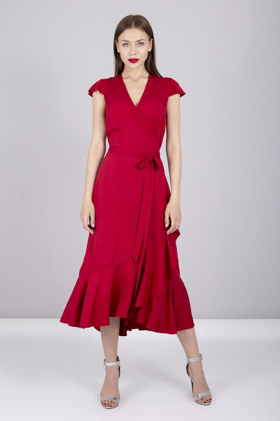 Платье MURMUR 10031 красный - фото 1