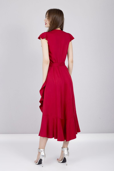 Платье MURMUR 10031 красный - фото 3