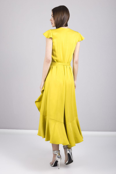 Платье MURMUR 10031 лимон - фото 3