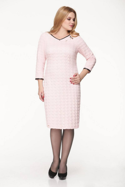 Платье Verita 746 розовый - фото 1