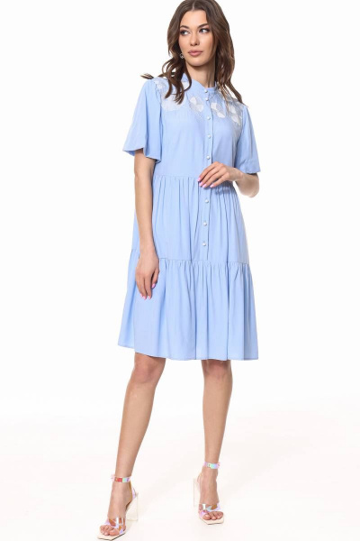 Платье Kaloris 2014-1 голубой - фото 1