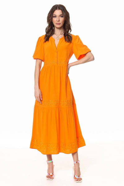 Платье Kaloris 2010 -1 оранж - фото 1