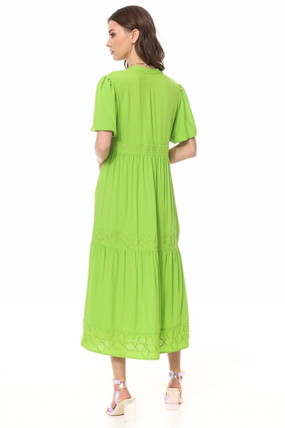 Платье Kaloris 2010 -2 зеленый - фото 15