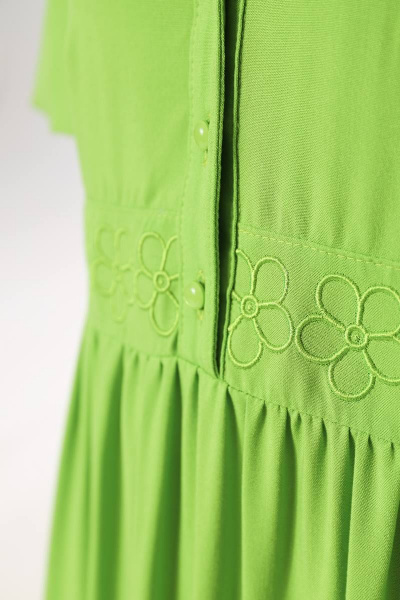 Платье Kaloris 2010 -2 зеленый - фото 14