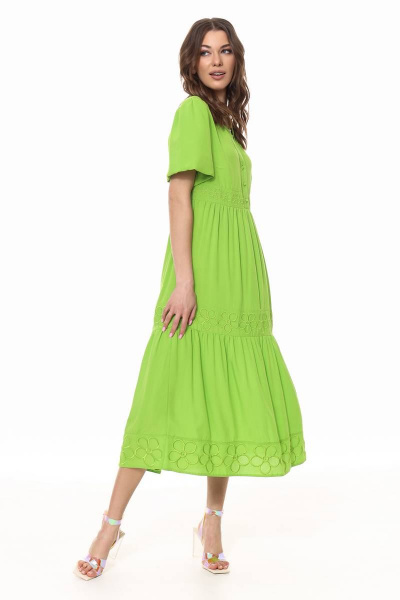 Платье Kaloris 2010 -2 зеленый - фото 1