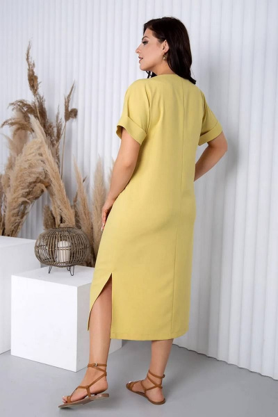 Платье Daloria 1503 желтый - фото 2