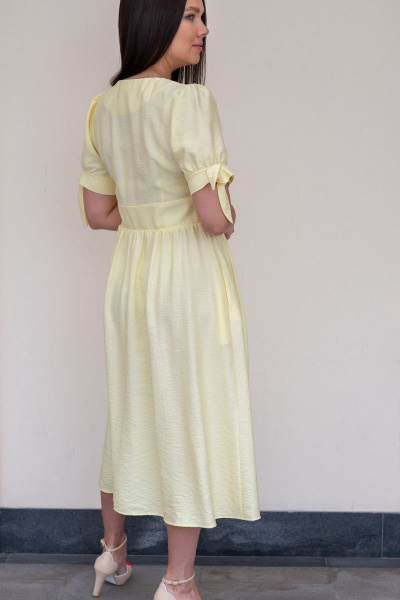 Платье S.O.L O Me 1362 лимонный - фото 3