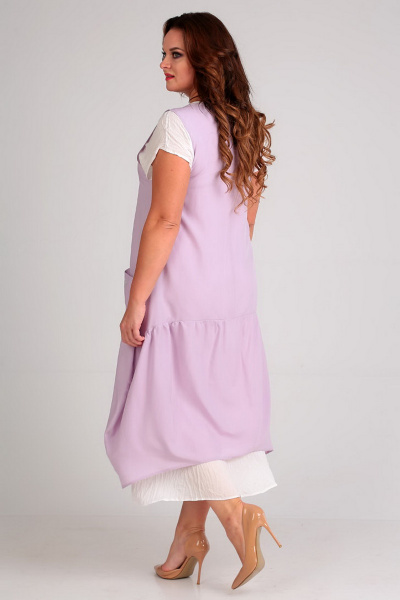 Платье Таир-Гранд 5306 лаванда - фото 2