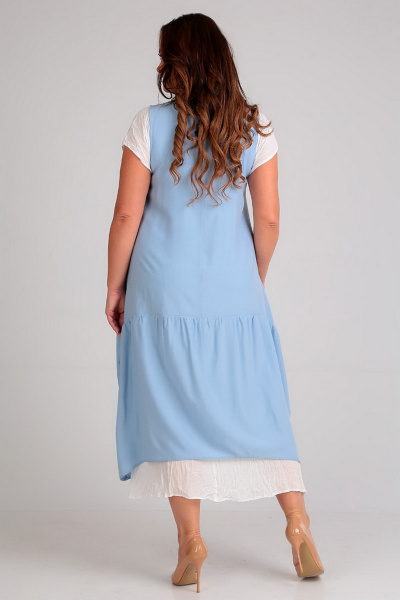 Платье Таир-Гранд 5306 голубой - фото 5