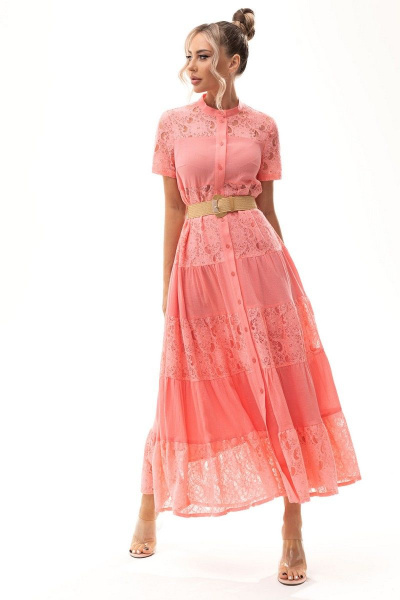 Платье Golden Valley 4917 розовый - фото 1