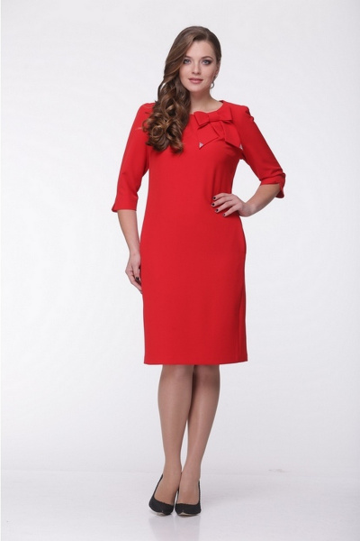 Платье Кэтисбел 1170 1_красный - фото 1