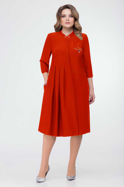 Платье DaLi 5366 красный - фото 1