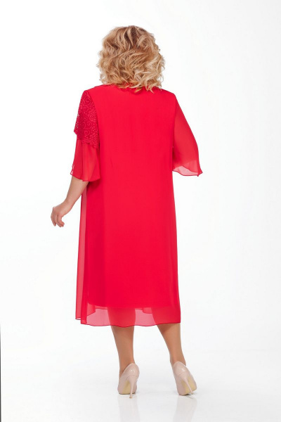 Платье Pretty 924 красный - фото 3