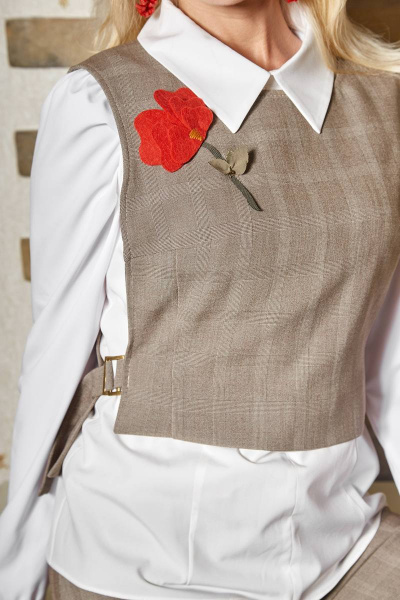 Блуза, брюки, жилет Chumakova Fashion 7072020 - фото 3