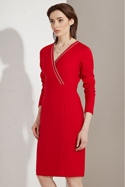 Платье Balunova 5583 красный - фото 1