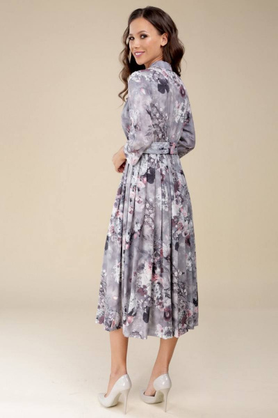 Платье Teffi Style L-1425/1 дымка_1 - фото 2