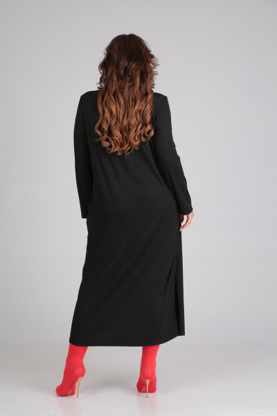 Платье Andrea Style 00184  черный - фото 5