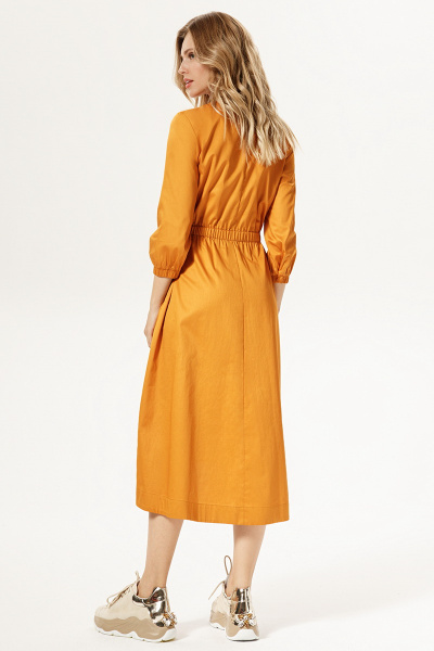 Платье Prestige 3661 оранжевый - фото 2