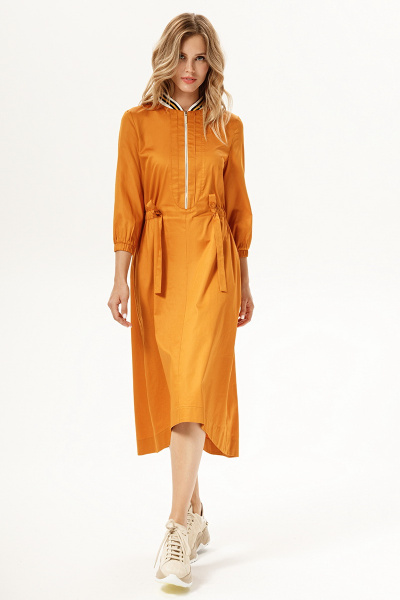 Платье Prestige 3661 оранжевый - фото 1