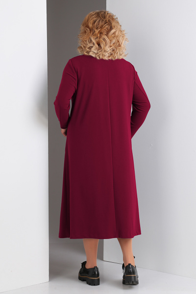 Платье Algranda by Новелла Шарм А3323 - красное - фото 2