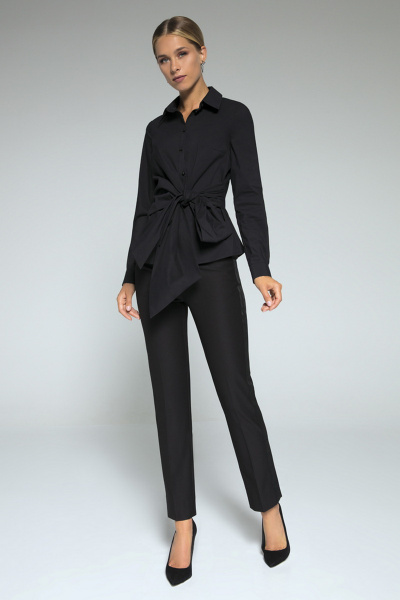 Блуза LaVeLa L50017 черный - фото 1