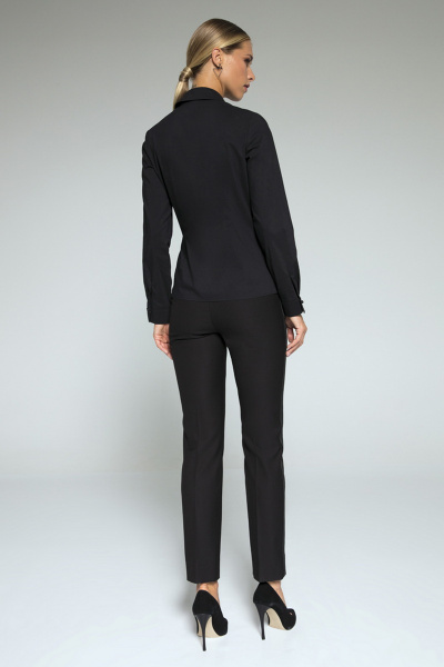 Блуза LaVeLa L50017 черный - фото 3