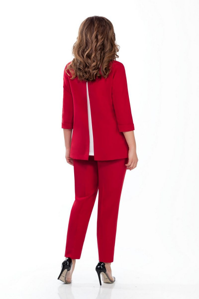 Блуза, брюки TEZA 108 красный - фото 2