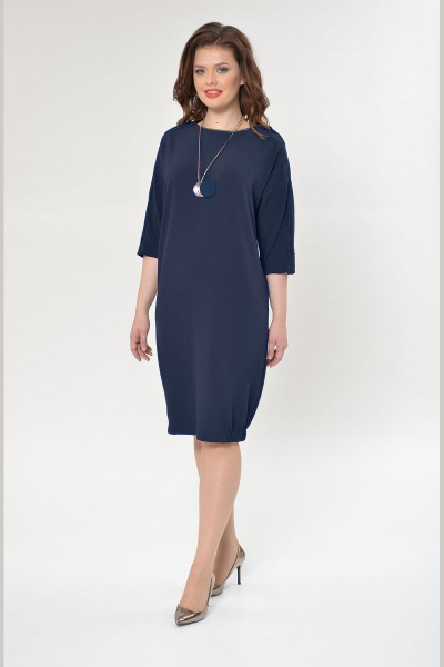 Платье Faufilure С870 синий - фото 1
