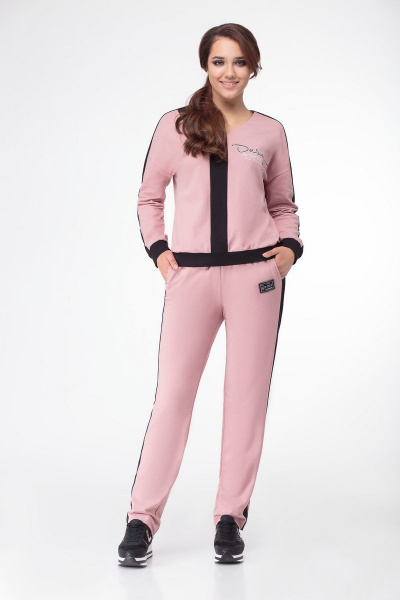 Блуза, брюки Bonna Image 452 розовый - фото 1