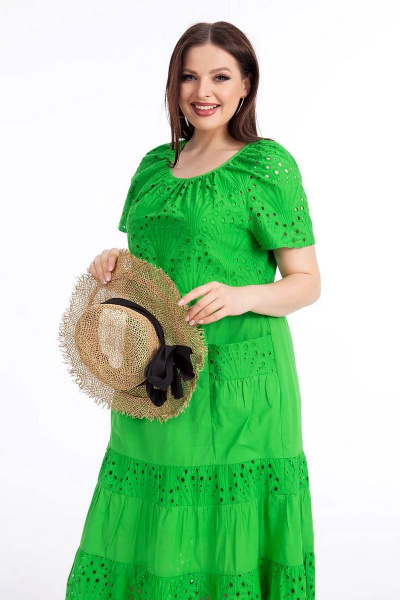 Платье Daloria 1972 зеленый - фото 5