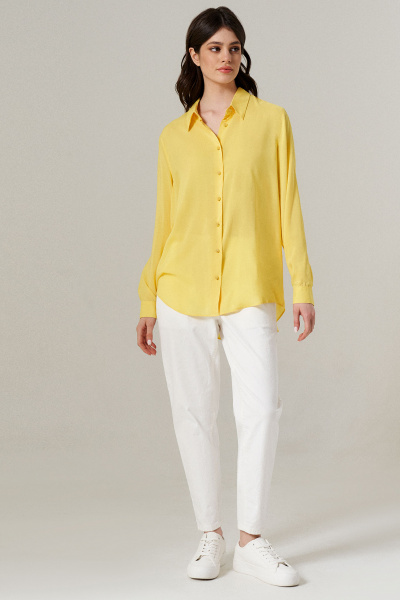 Блуза Панда 140243w желтый - фото 1