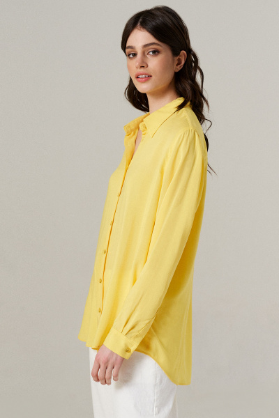 Блуза Панда 140243w желтый - фото 3
