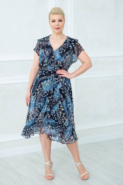 Платье ASV 2014 голубой - фото 6