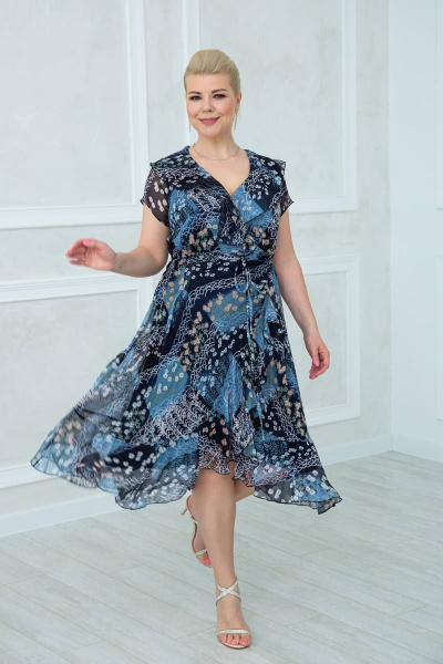Платье ASV 2014 голубой - фото 1