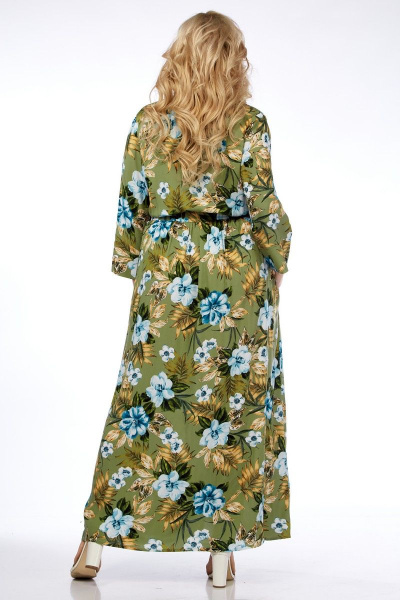Платье Celentano lite 5003.2 оливковый - фото 8
