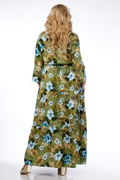 Платье Celentano lite 5005.1 оливковый - фото 2